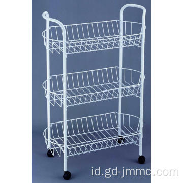 3 Tier Storage Cart Dengan Roda